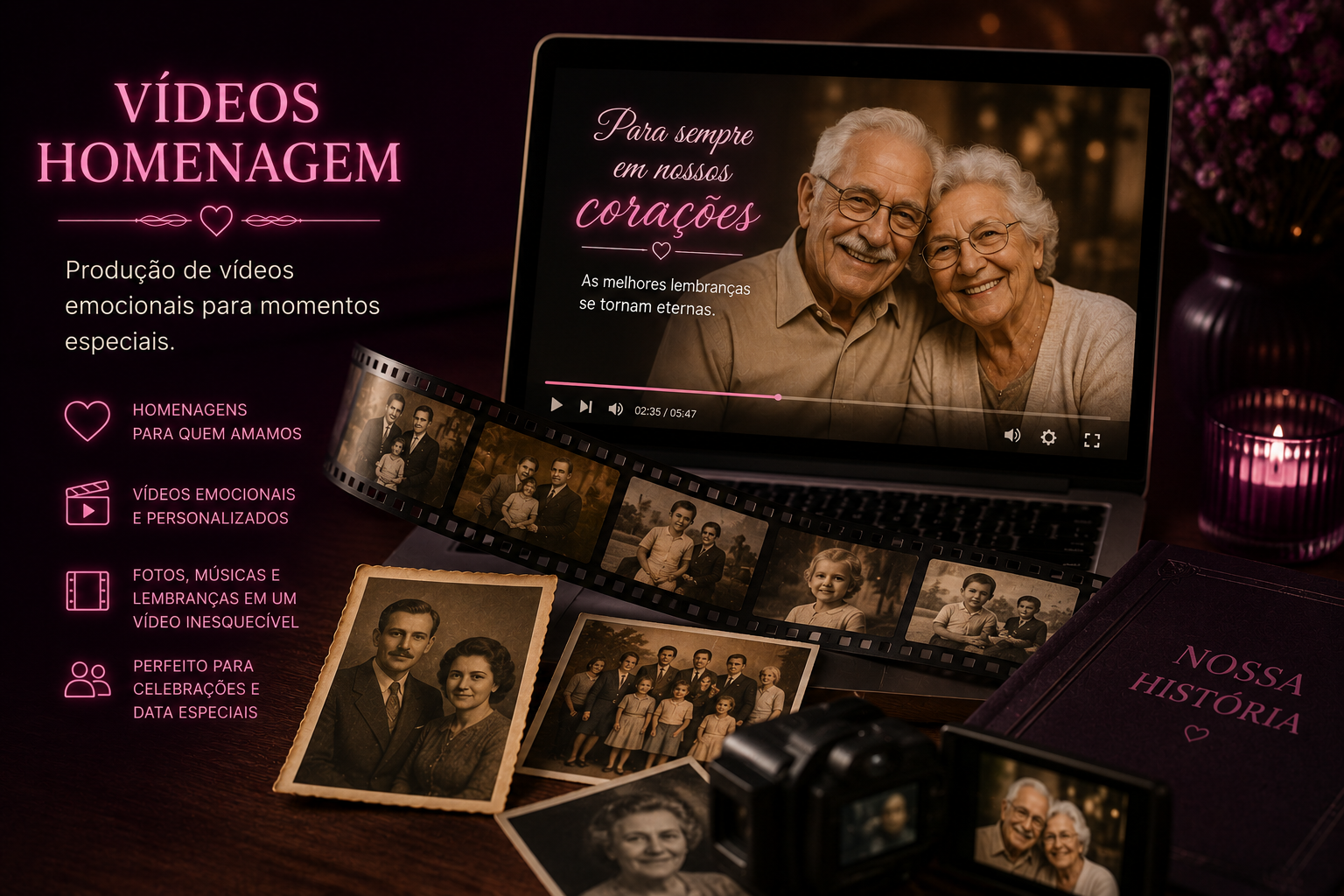 Vídeos Homenagem